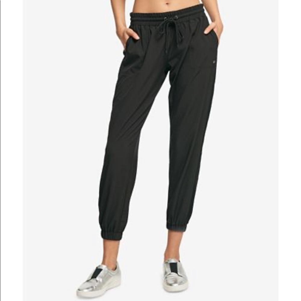 DKNY Sport Mesh-Inset Joggers size Small